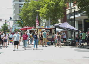 Rainbows, WV artwork and more line downtown for Arts Walk event